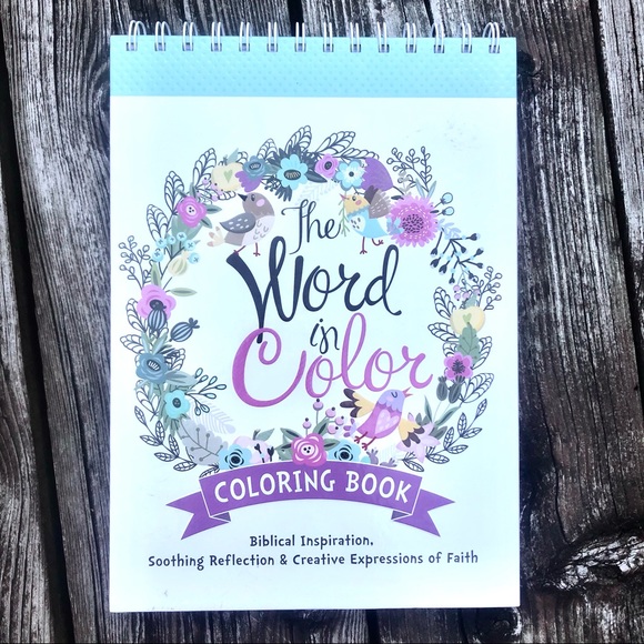 Adult colouring book Bible Verse - Picture 2 of 7